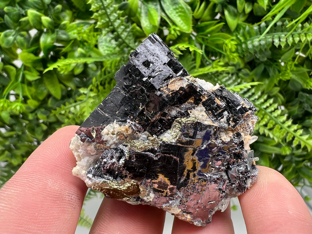 Aesthetic Natural shiny Galena whit Siderite and Quartz from 9 th September mine,Bulgaria,collection specimen,rare galena,Galena cluster