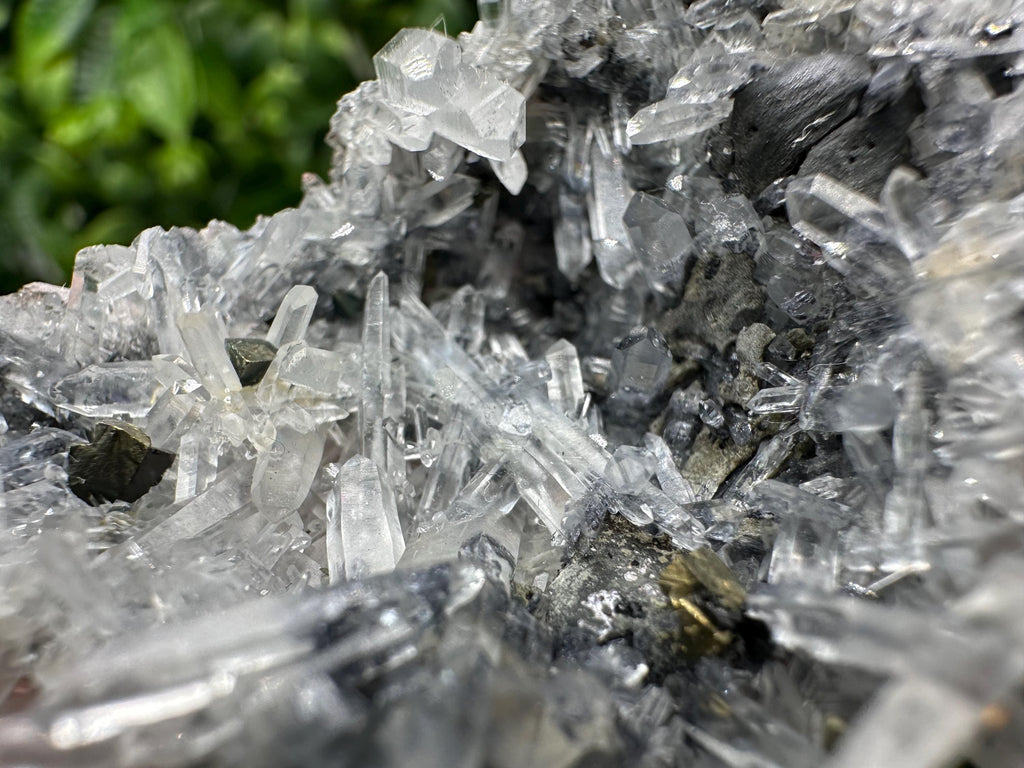 Wonderful Sphalerite Chalcopyrite on  Quartz whit Galena feom 9 th September mine,Bulgaria,natural,collection mineral specimen,gift