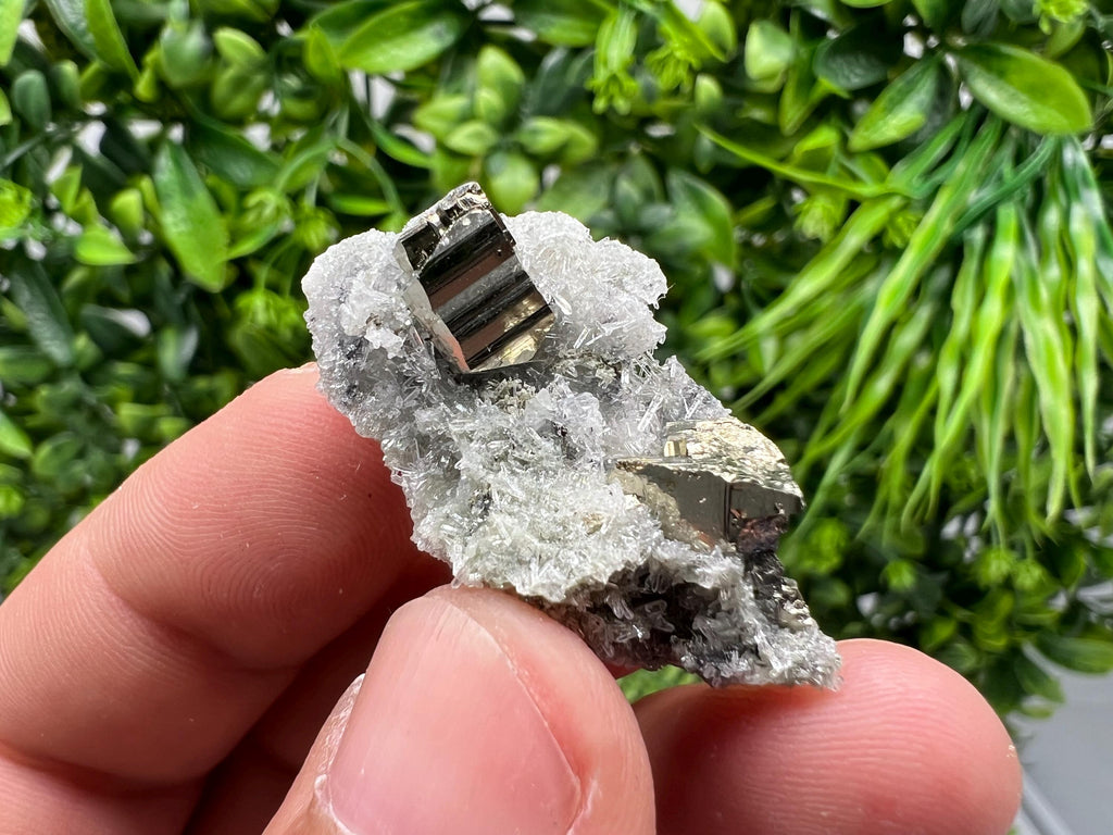 Stunning Pyrite on Quartz,Calcite from Borieva mine,Madan,Bulgaria,natural,collectible mineral specimen,home decor stone,collection crystal