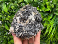 Black Sphalerite, Quartz, Galena Mineral Specimen: Madan Bulgaria Crystal