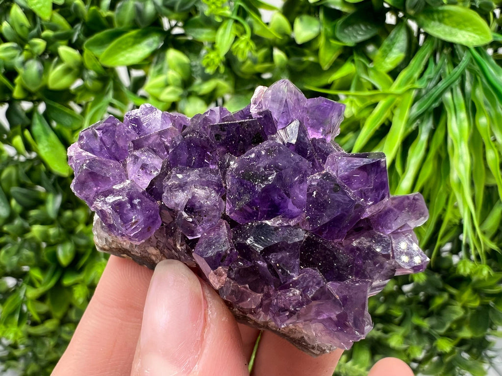 Purple Amethyst Crystal from Uruguay: Natural Energy Stone