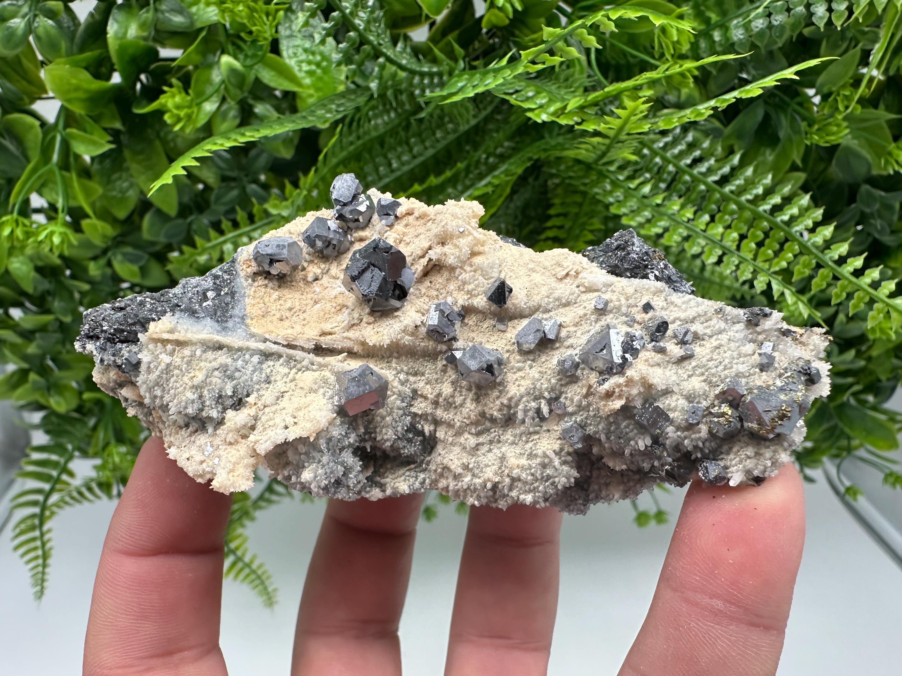 Rare,collection Galena on Chalcedony from Krushev dol mine,Madan,Bulgaria,Natural mineral specimen,geology,crystal,home decor,gift