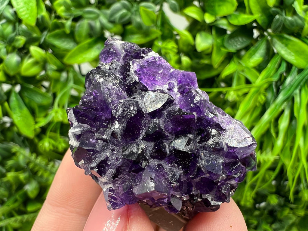 Uruguay Amethyst Crystal: Purple Quartz Home Decor, Energy Stone