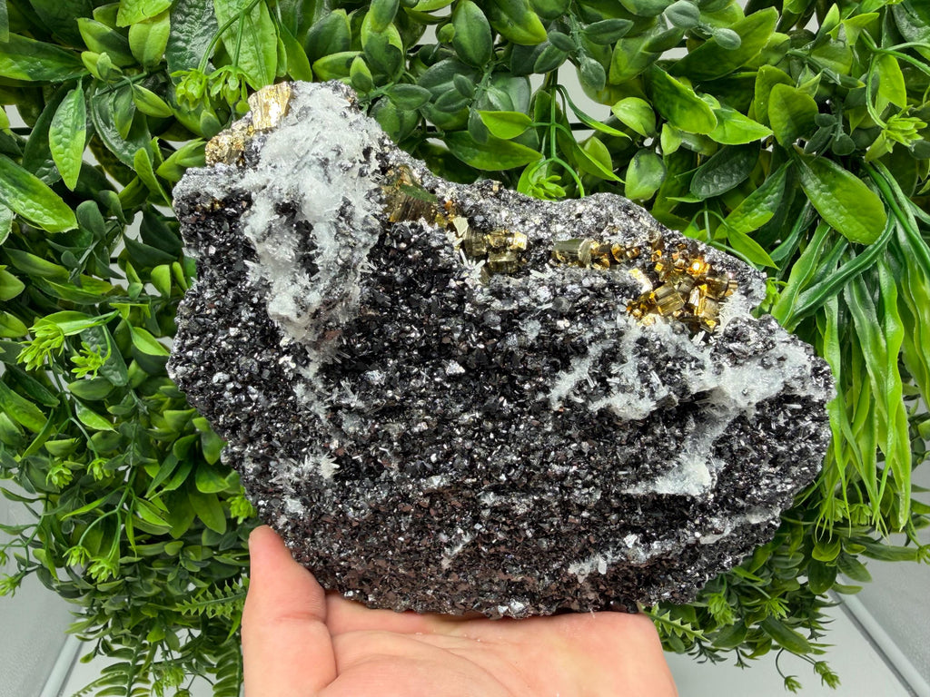Pyrite Sphalerite Quartz  Mineral Specimen, Krushev dol Mine
