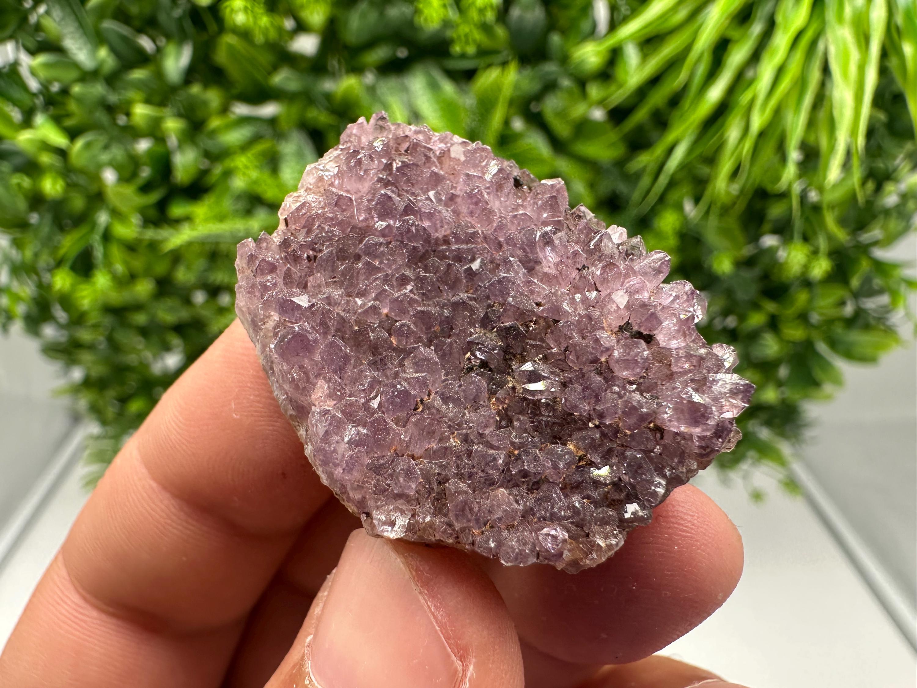 Alacam Amethyst Specimen: Natural Quartz Cluster, Turkish Mineral Decor