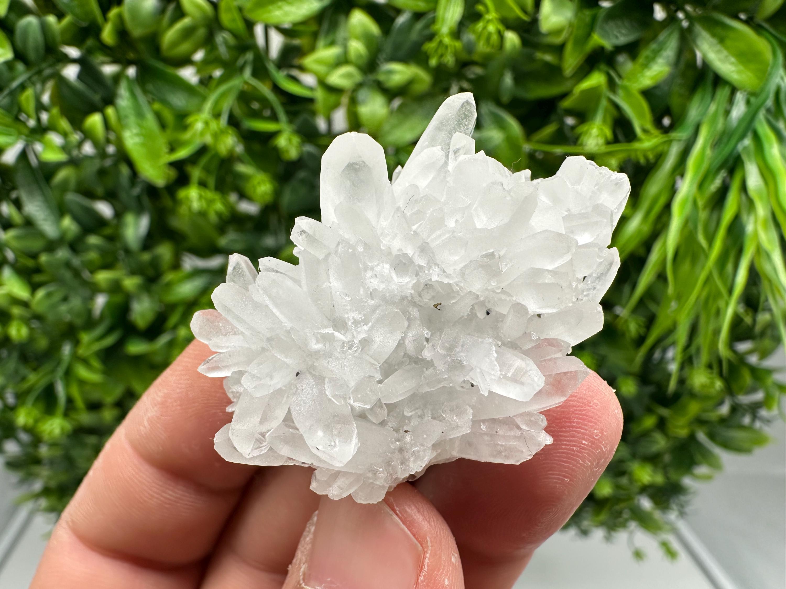 Wonderful Transparent Quartz on Chlorite Matrix,From Borieva mine,Madan,Bulgaria,Quartz,Quartz crystal,mineral specimen,collection quartz