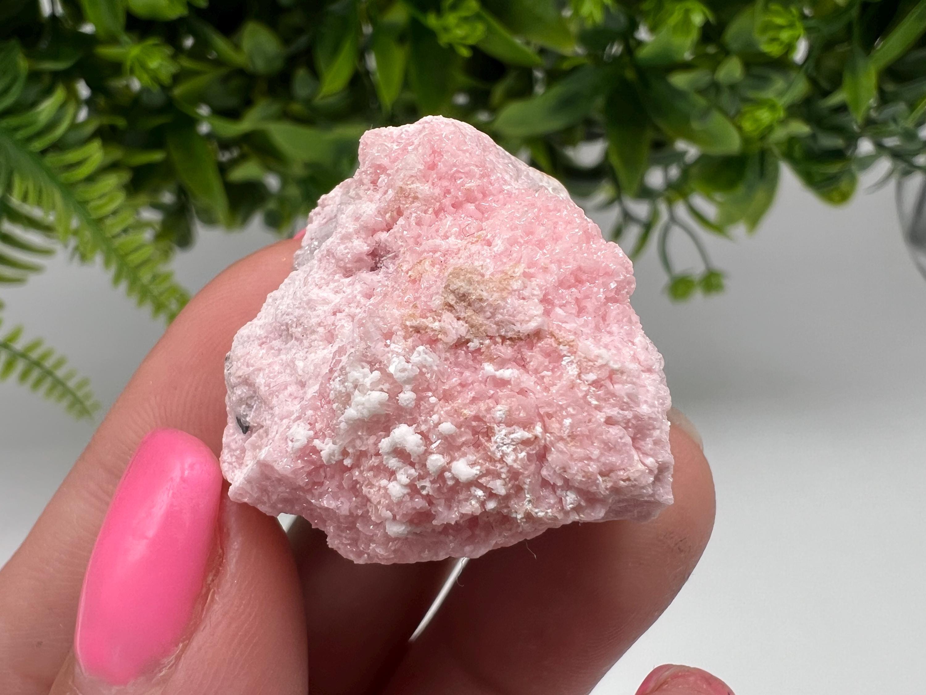RARE Rhodochrosite with Calcite, Starnica Mine, Bulgaria
