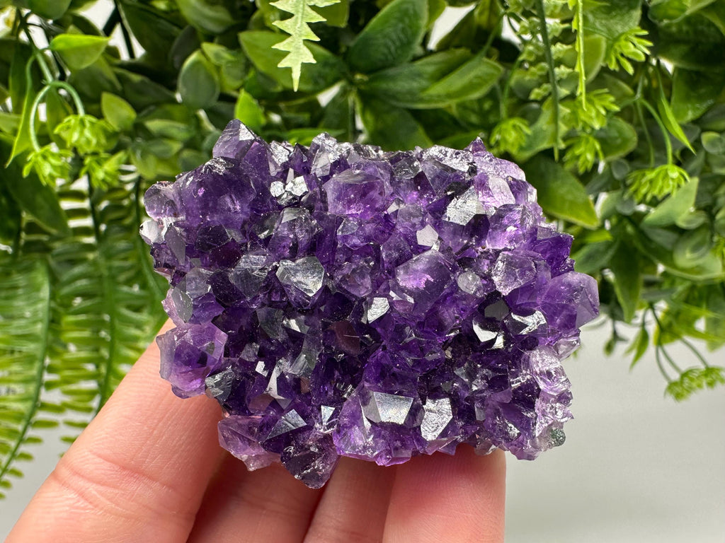 Uruguay Amethyst Crystal: Purple Quartz Home Decor, Energy Stone