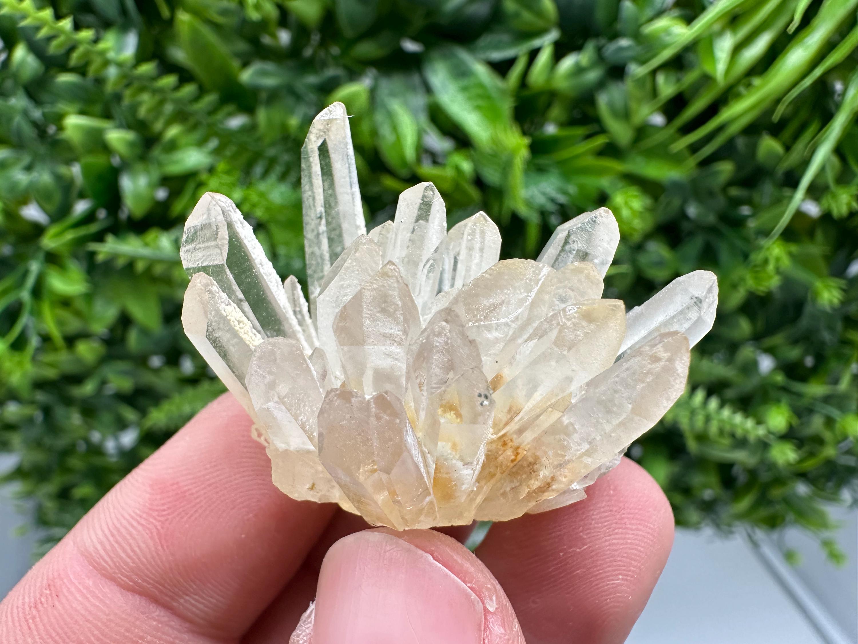 Transparent Quartz Crystal Cluster, 9th September mine,Mine, Bulgaria,natural,collection mineral specimen