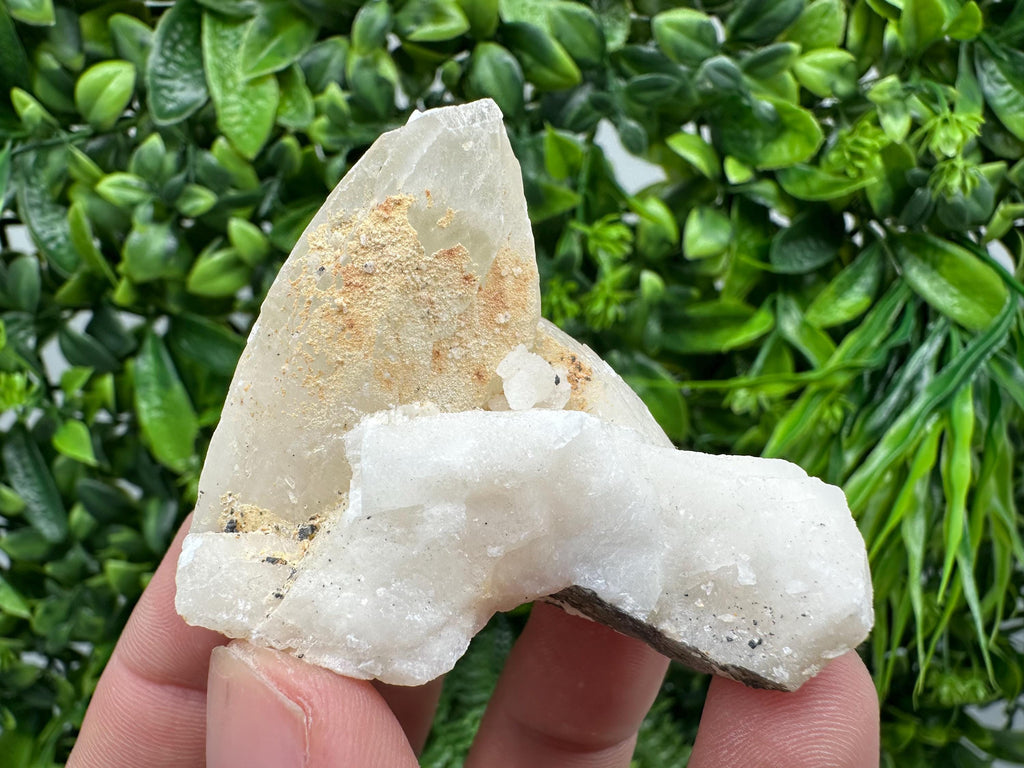 Calcite on Aragonite: Djurcovo Mine, Bulgaria Healing Crystal