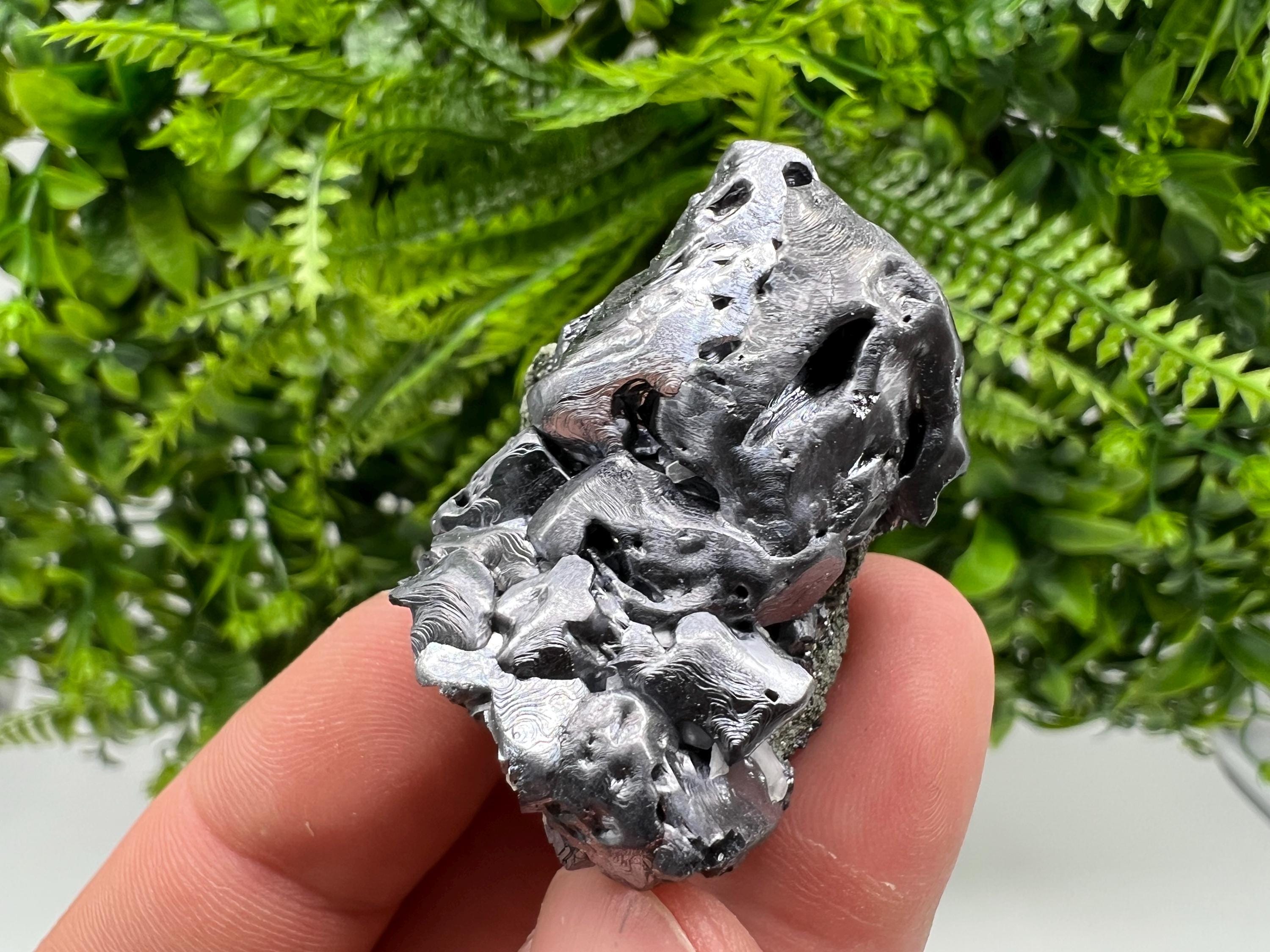 Skeletal Galena on Quartz, Bulgaria Mineral Specimen