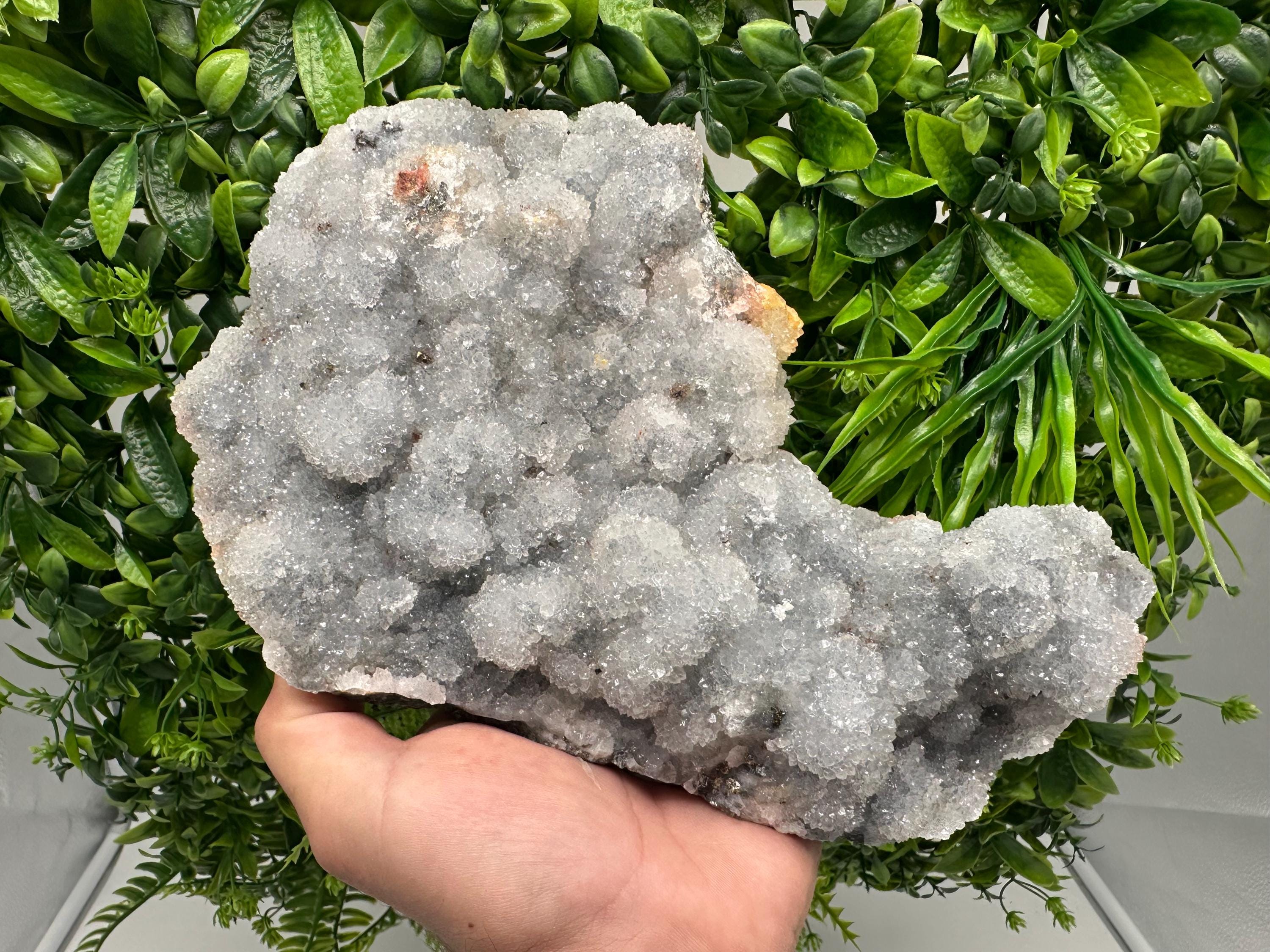 Large Chalcedony Specimen: Krushev Dol Mine Quartz, Home Decor Stone