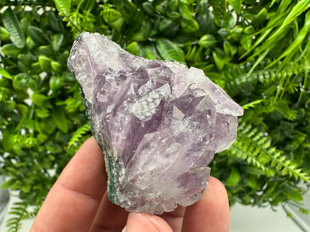 Brazilian Amethyst Crystal Cluster, Purple Quartz Specimen