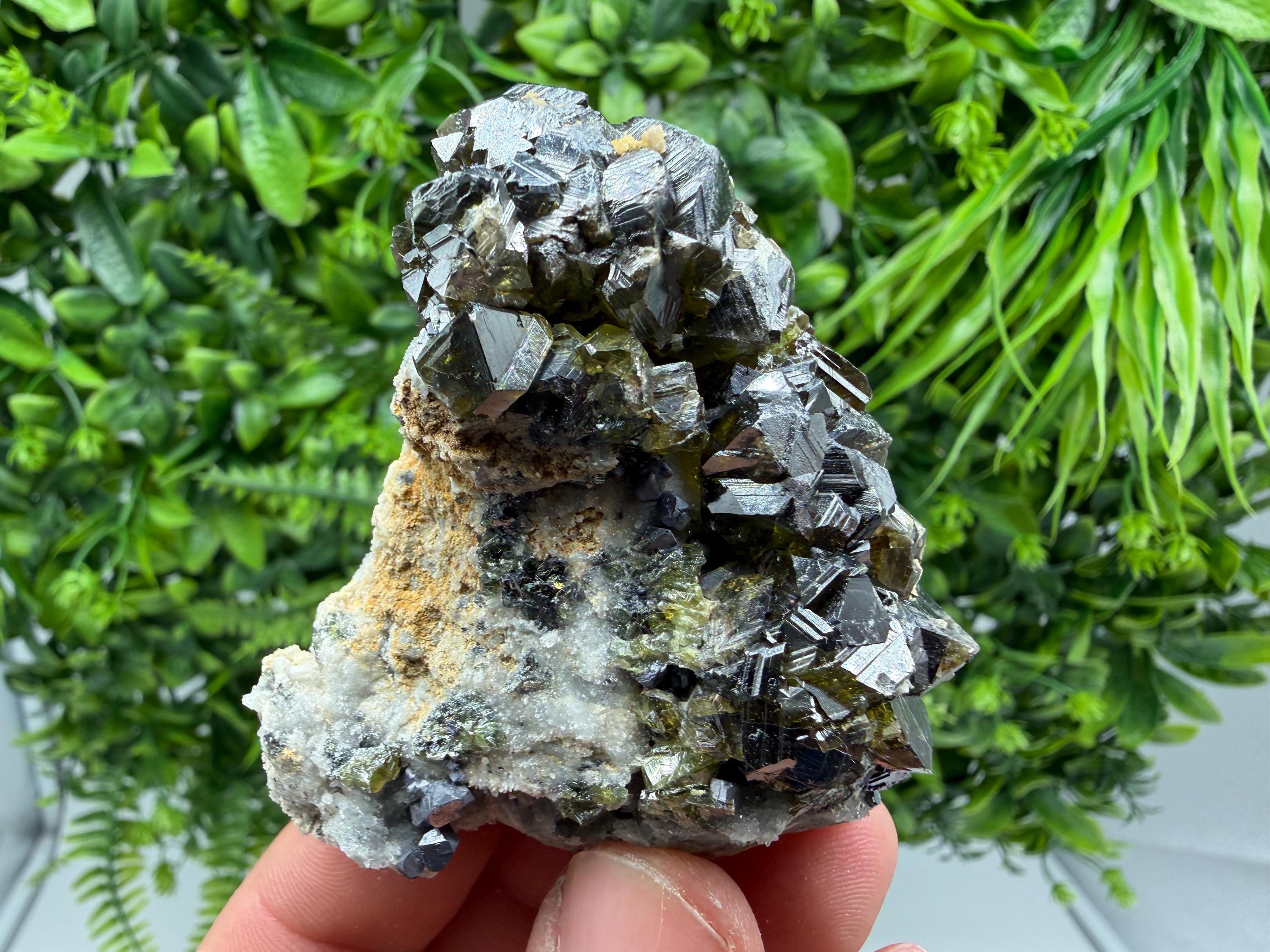 Stunning Sphalerite GEM Cleiopfane rare transparent green Colour natural minerals souvenir crystal gift collection stone 9th September mine