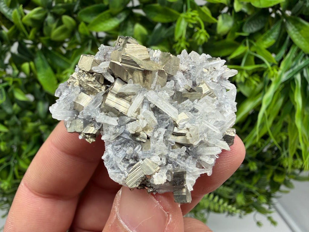 Pyrite Sphalerite Quartz  Mineral Specimen, Krushev dol Mine