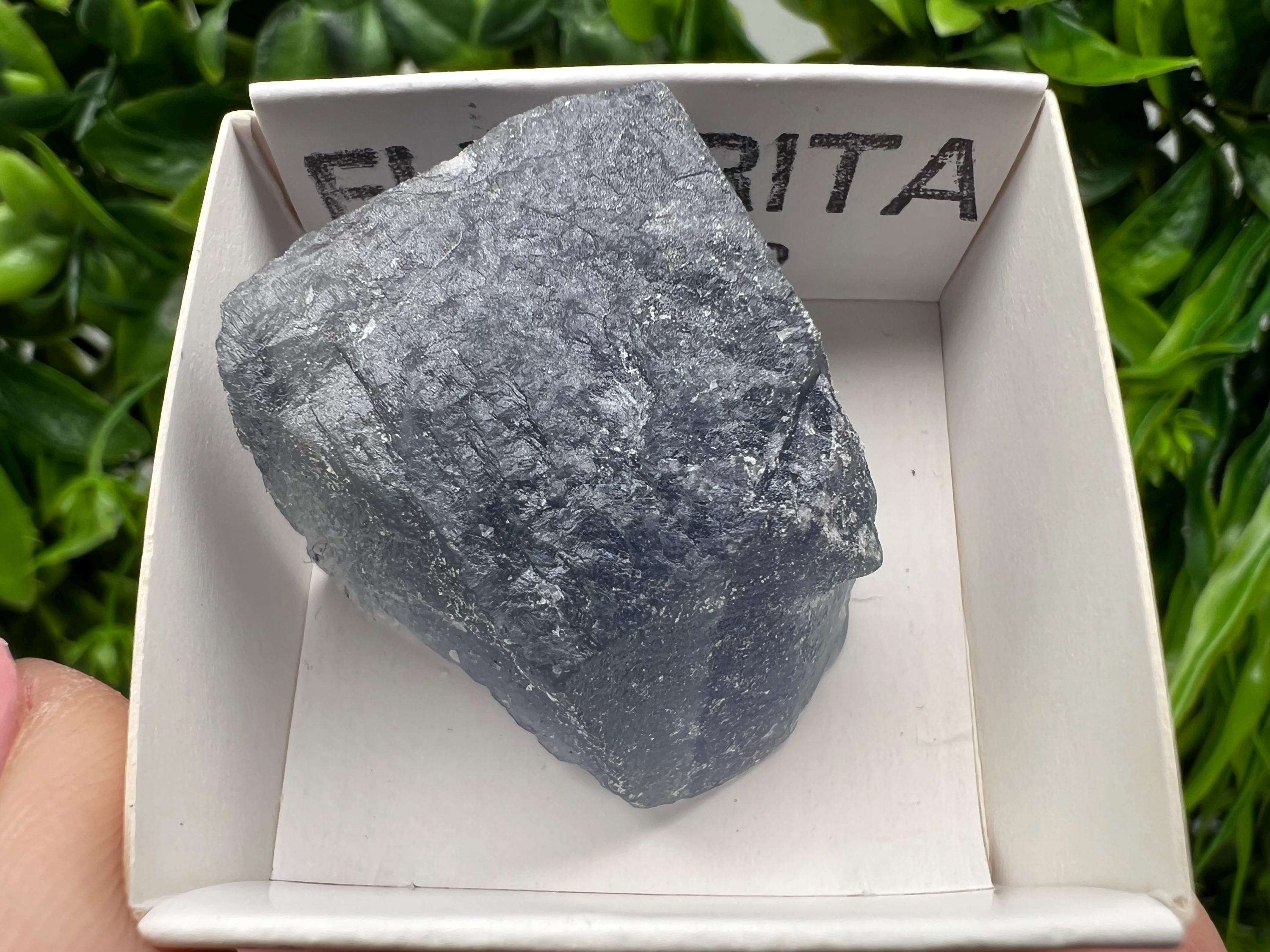 Rare Rainbow Fluorite from Mexico: Raw Crystal Cube, Meditation Stone