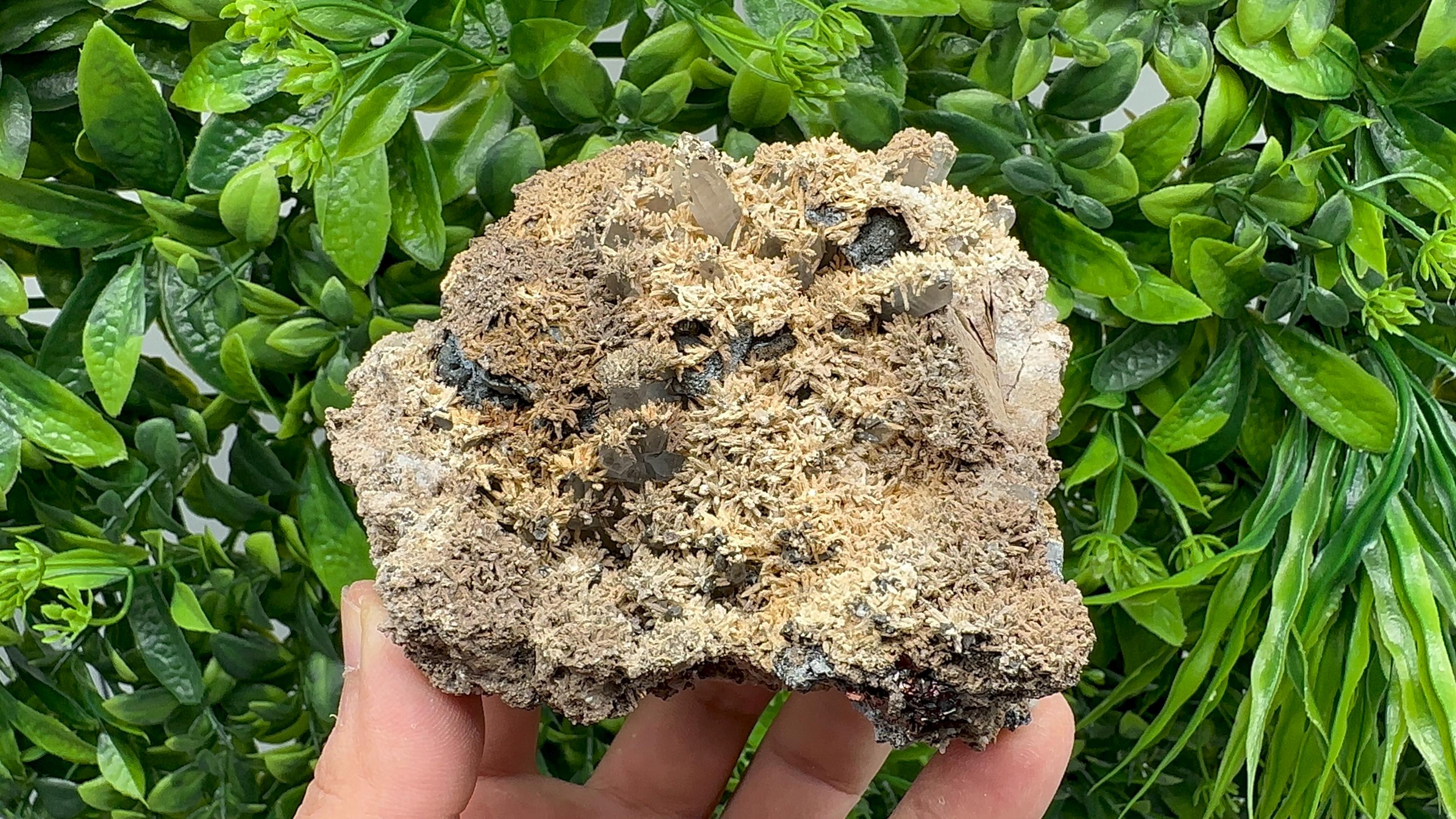 Wonderful and Rare Calcite on Matrix,from 9th September mine,Bulgaria,natural minerals souvenir,gift,home decor,collection Calcite cluster