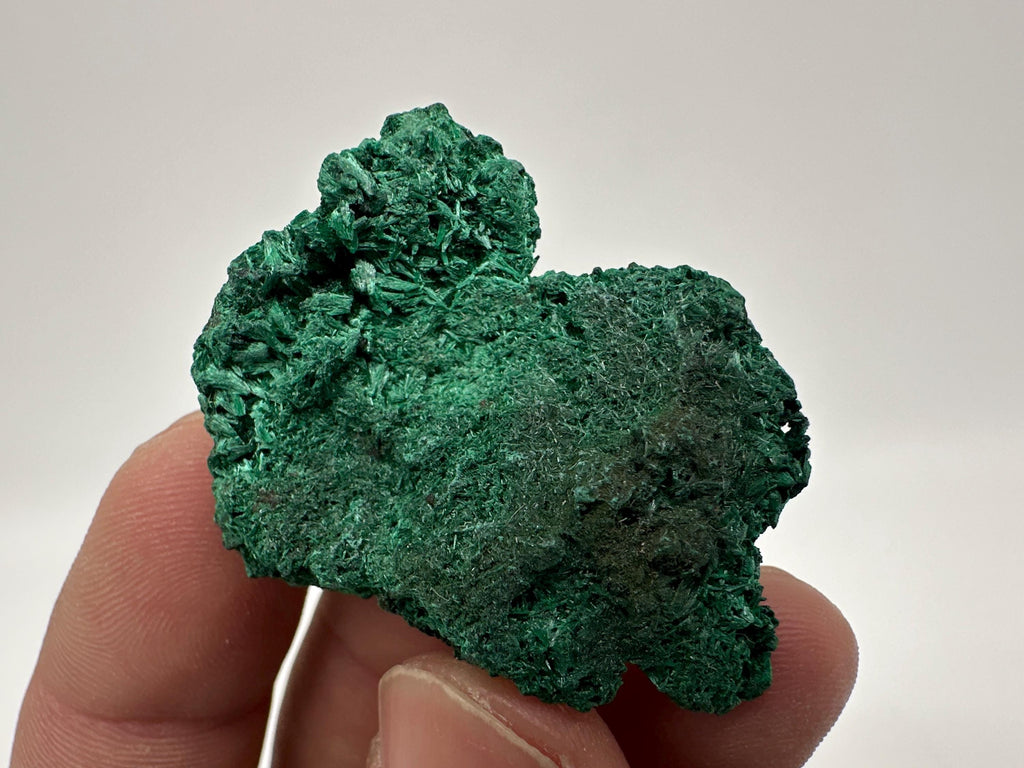 Green Polished Malachite Crystal from Congo (4.5/4cm)