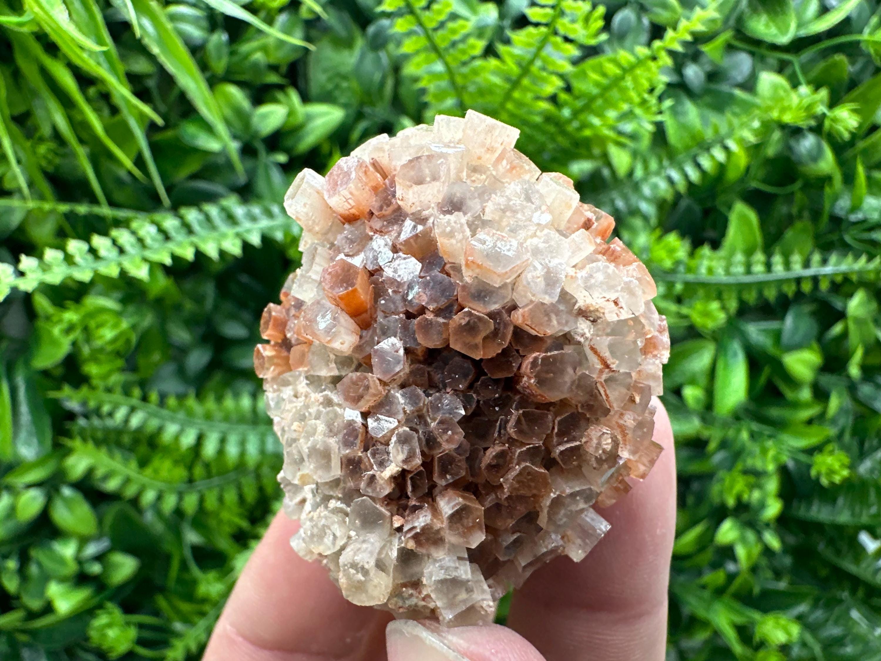 Moroccan Aragonite Sputnik Crystal Cluster: Raw Stone Decor