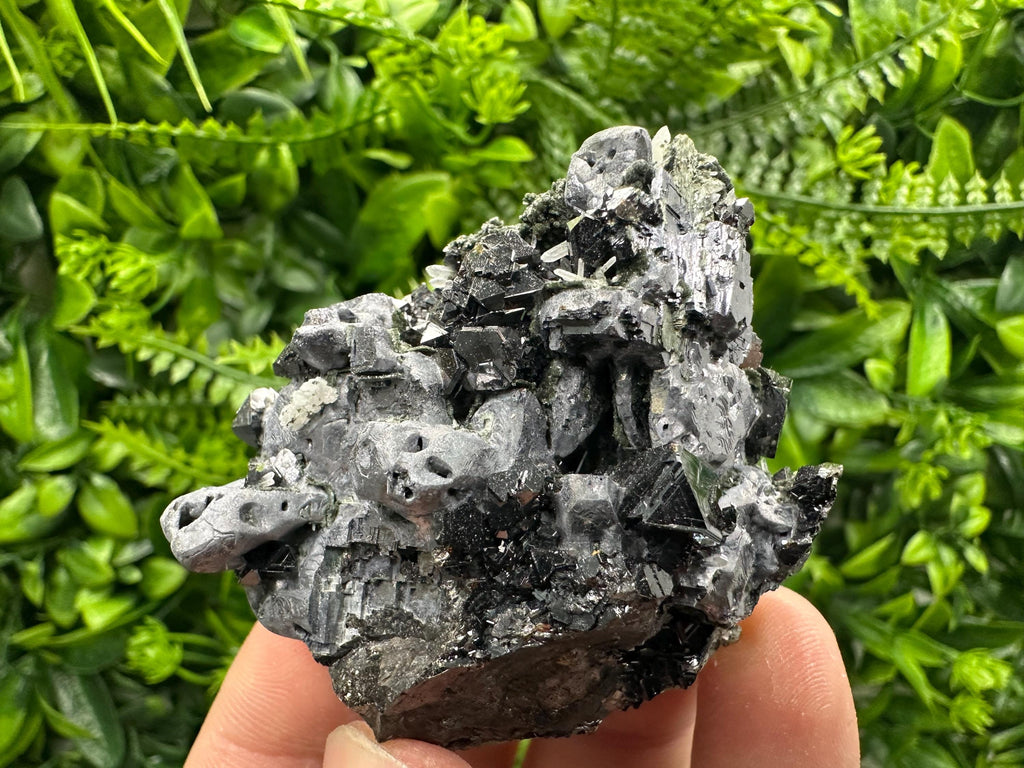Skeletal Galena, Sphalerite, Quartz Mineral Specimen, Bulgaria