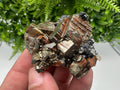 Wonderful Rainbow Pyrite whit Calcite,natural minerals souvenir Crystal,collection stone,rare minerals,home decor,Borieva Bulgaria