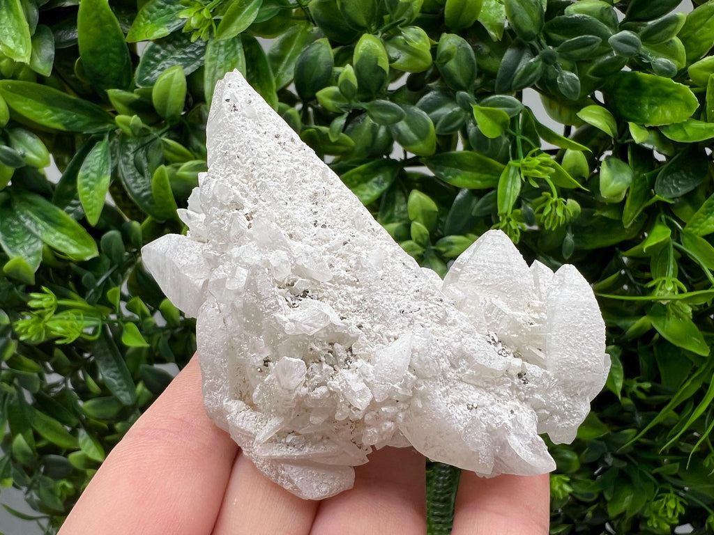 Wonderful Transparent Quartz whit Pyrite,from Krushev dol mine,Bulgaria,natural minerals,collection crystal,home decor stone,gift,quartz cls