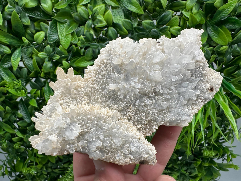 Quartz Calcite Chalcopyrite Mineral Specimen: Krushev Dol, Bulgaria