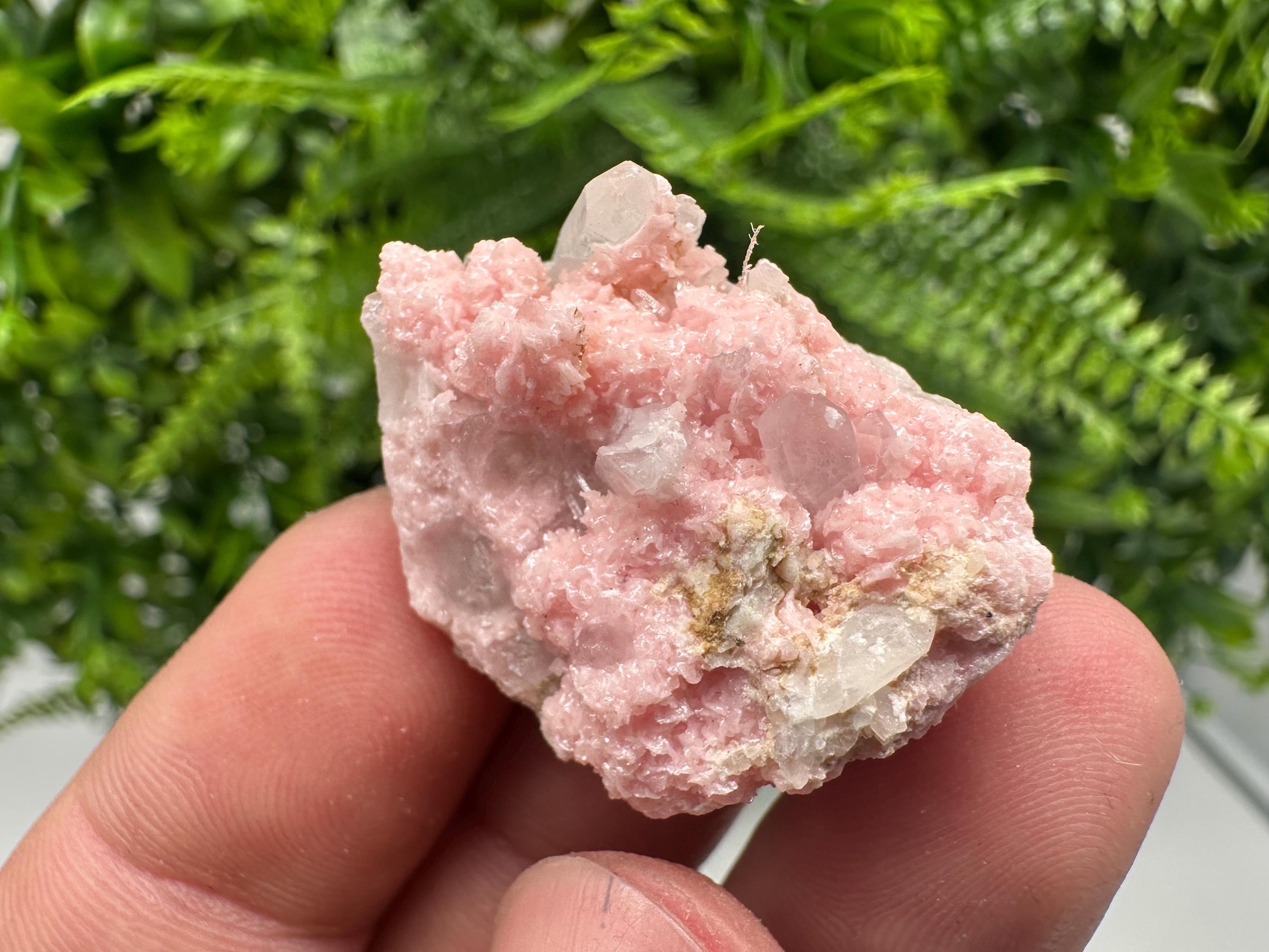 Pink Rhodochrosite Crystal, Starnica Mine, Bulgaria, Home Decor Stone