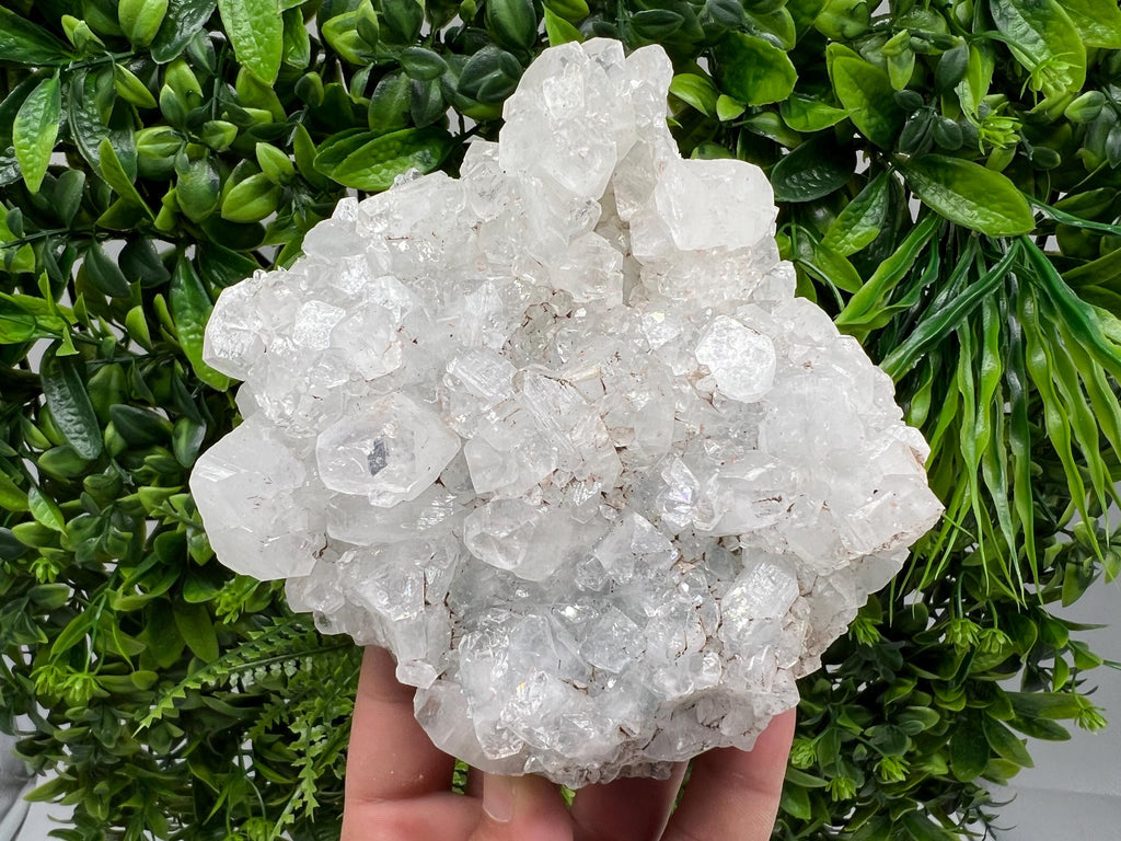 Natural Apophyllite Crystal Specimen, India Minerals, Rare Home Decor