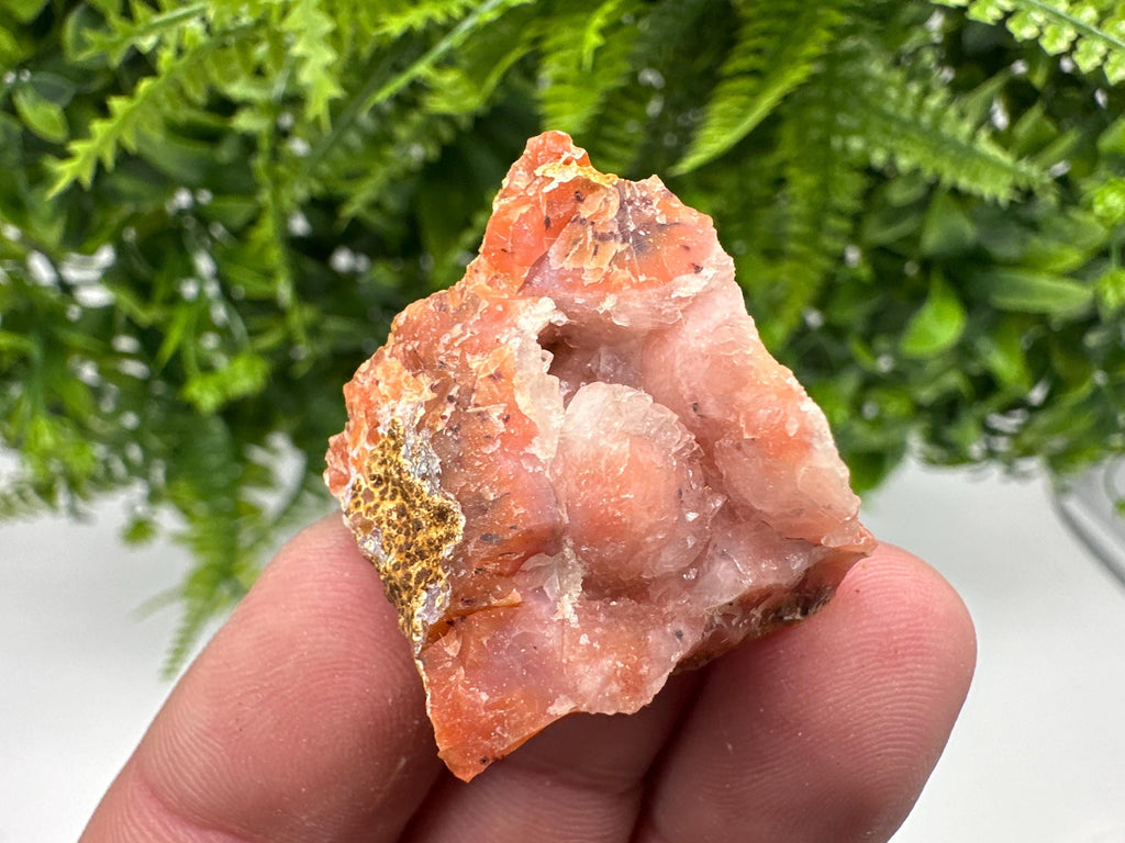 Moroccan Red Chalcedony Crystal, Mineral Specimen, Souvenir Gift