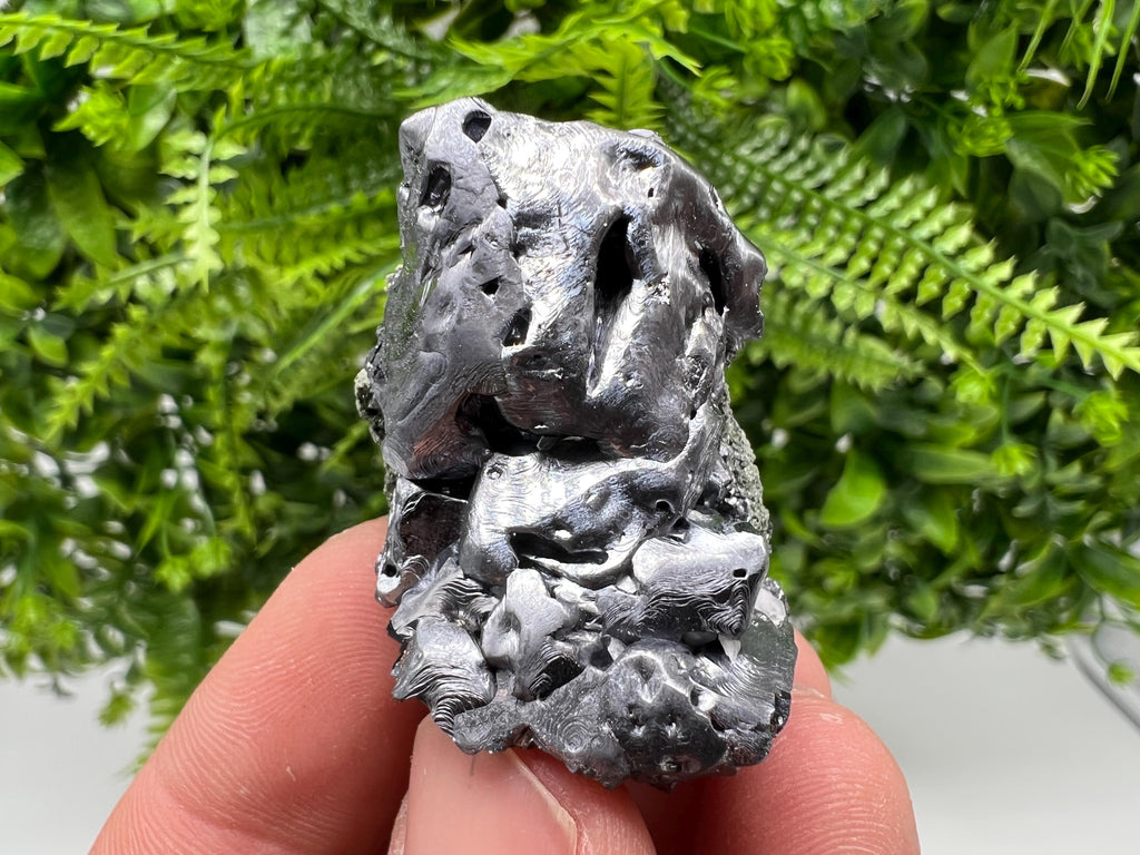 Skeletal Galena on Quartz, Bulgaria Mineral Specimen