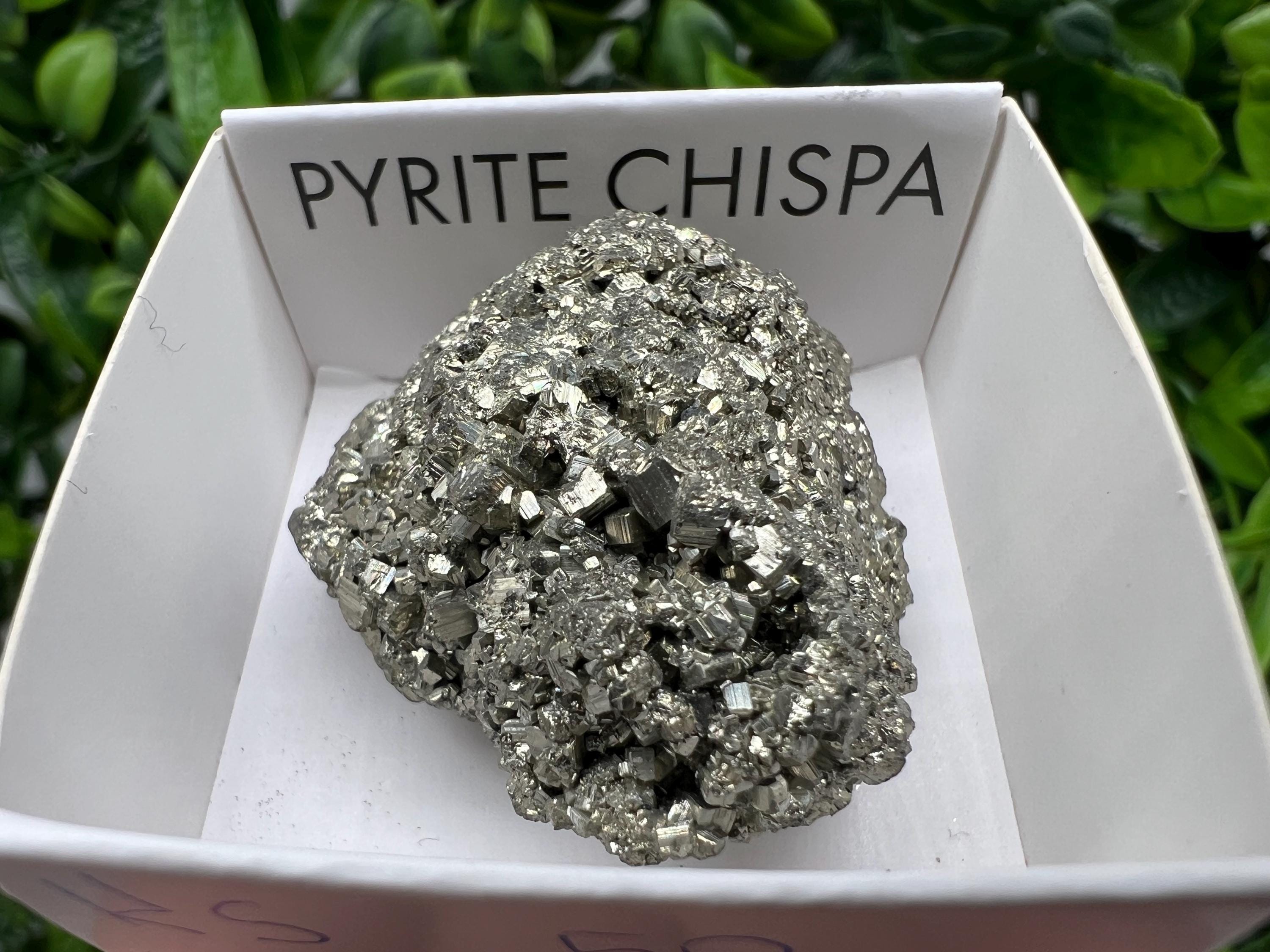 Peruvian Pyrite Cube: Natural Gold Mineral Specimen, Home Decor (3/3.3cm