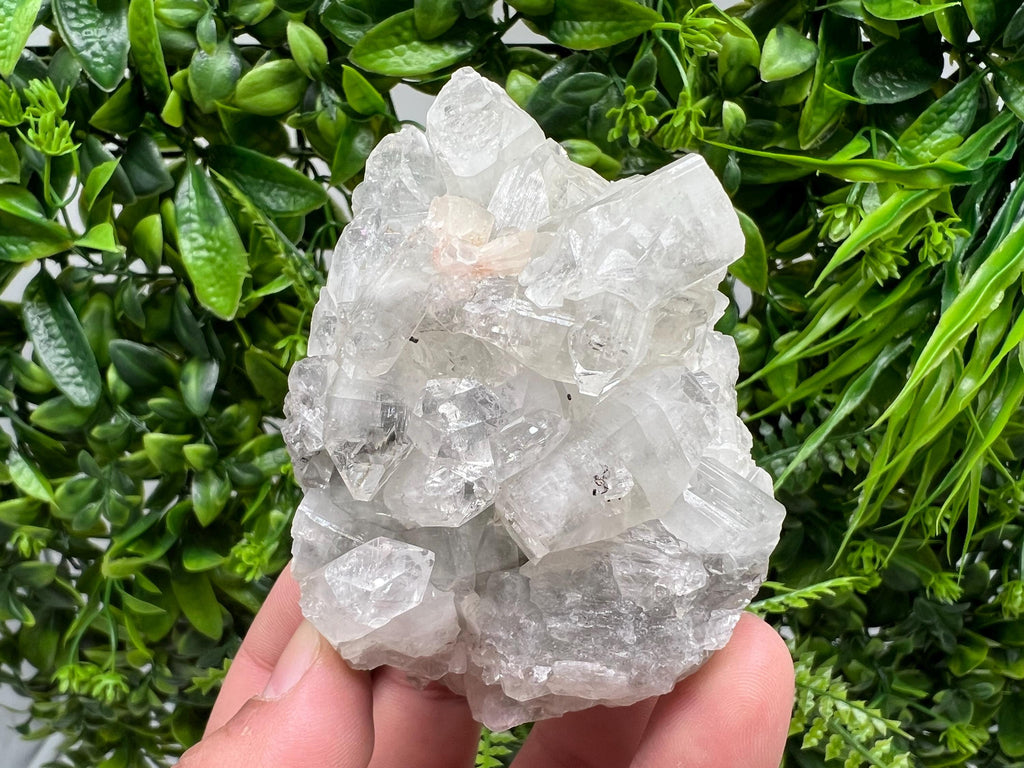 STUNNING Transparent Apophyllite on Chalcedony,natural, collection minerals specimen,India Minerals,Crystal, Stone Mineral Specimens India