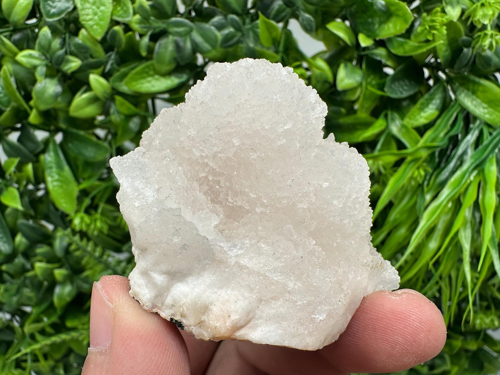 Natural Chalcedony Specimen: India Crystal Mineral, Home Decor