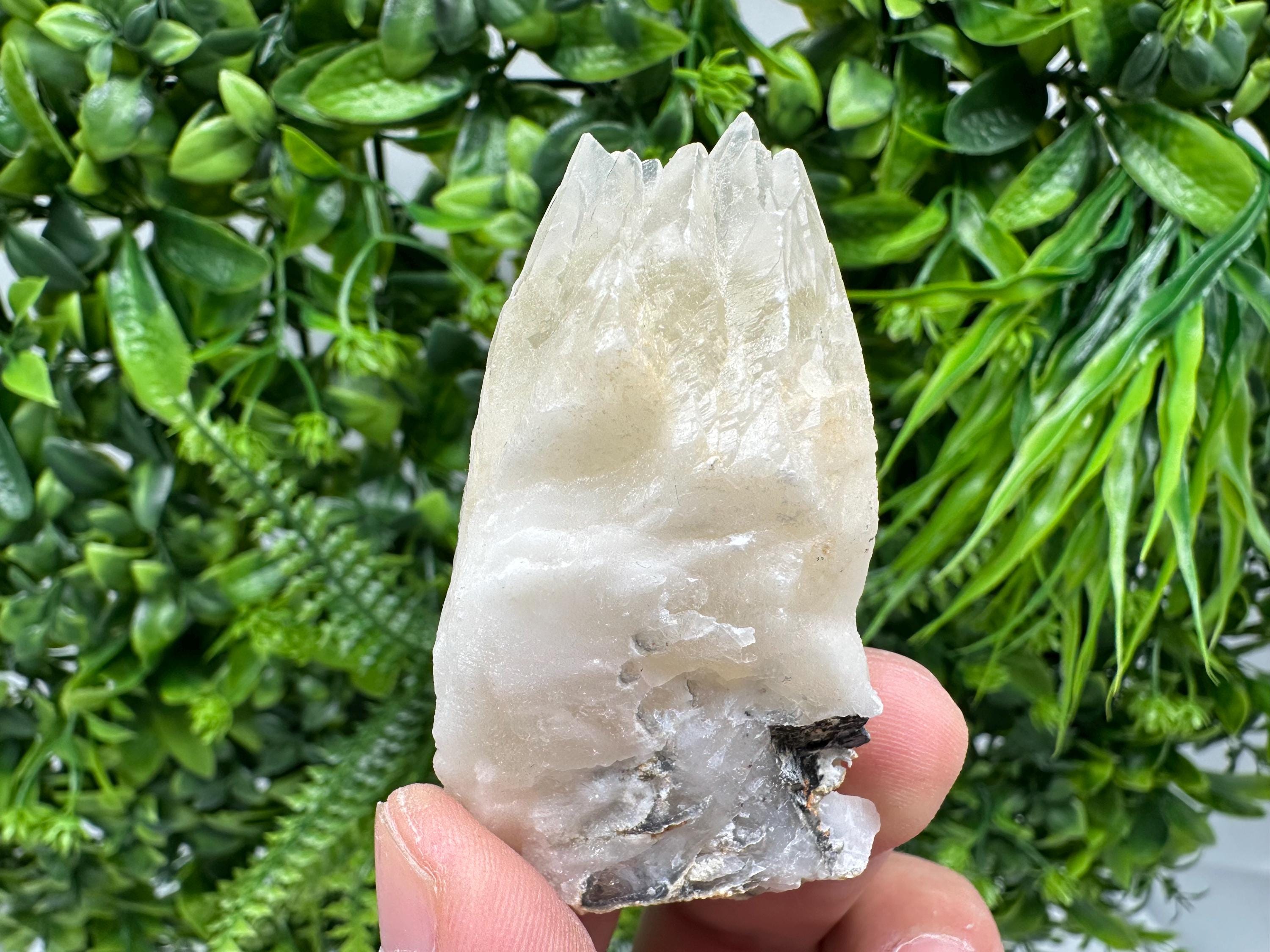 Calcite on Aragonite: Djurcovo Mine, Bulgaria Crystal