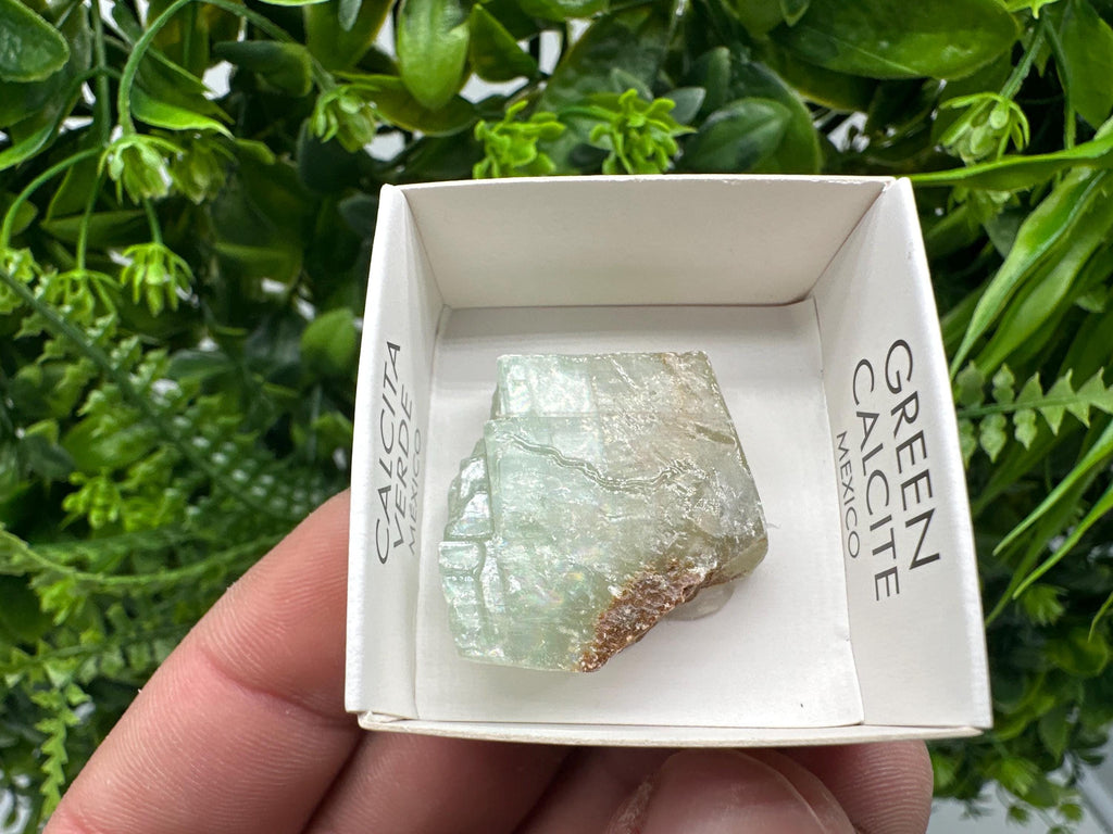 Mexican Green Calcite Chunk - Ethically Sourced Mineral Specimen
