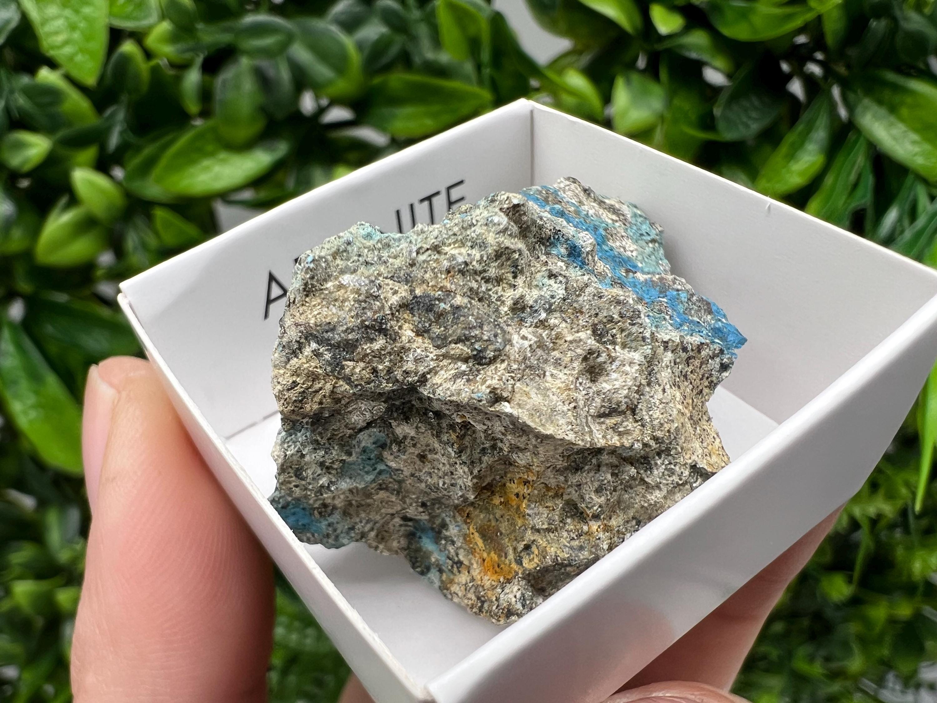 Rare Raw Aerinite Mineral Specimen: Lleida, Spain (4.5/3.5 CM)