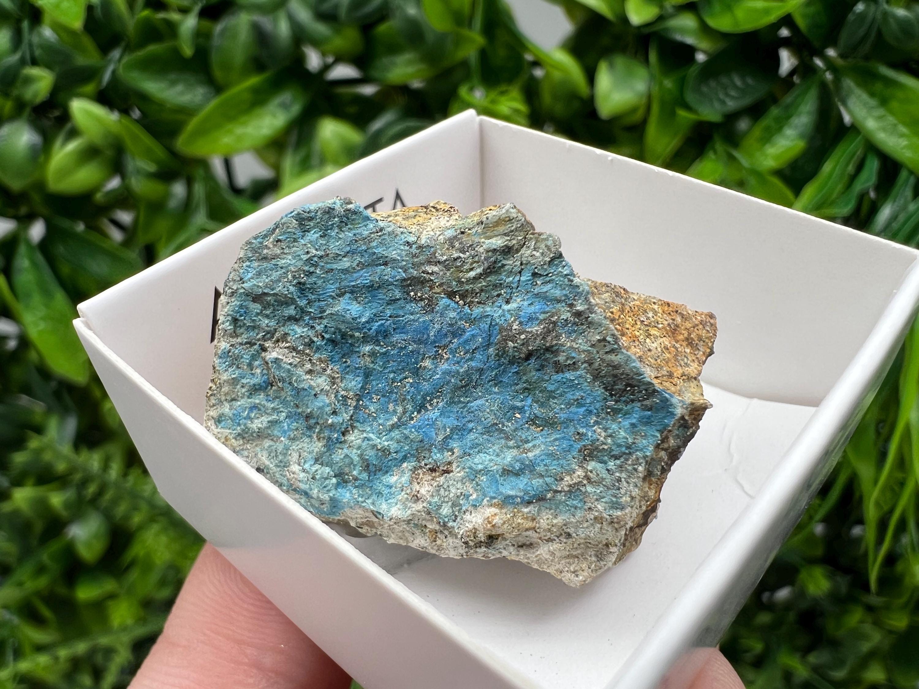 Rare Raw Aerinite Mineral Specimen: Lleida, Spain