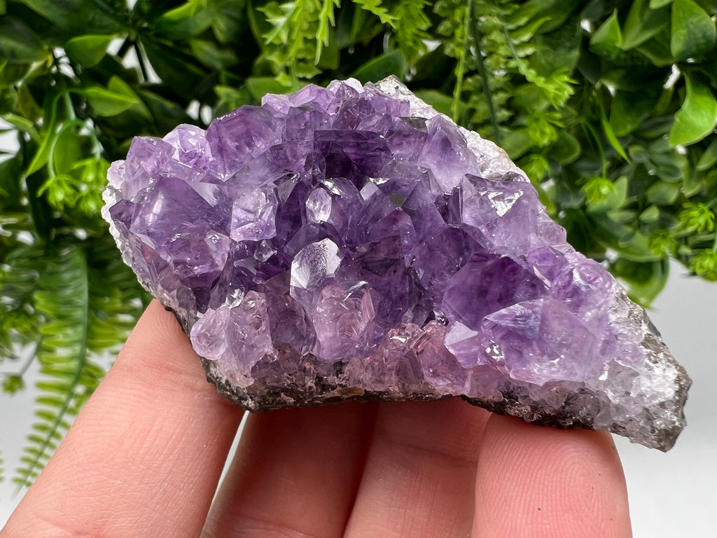 Purple Amethyst Crystal Cluster from Uruguay, Home Decor, 48 grams