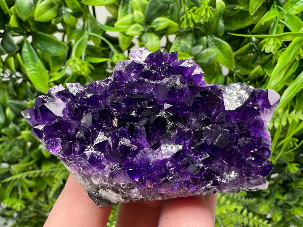 Purple Amethyst Crystal from Uruguay: Natural Energy Stone