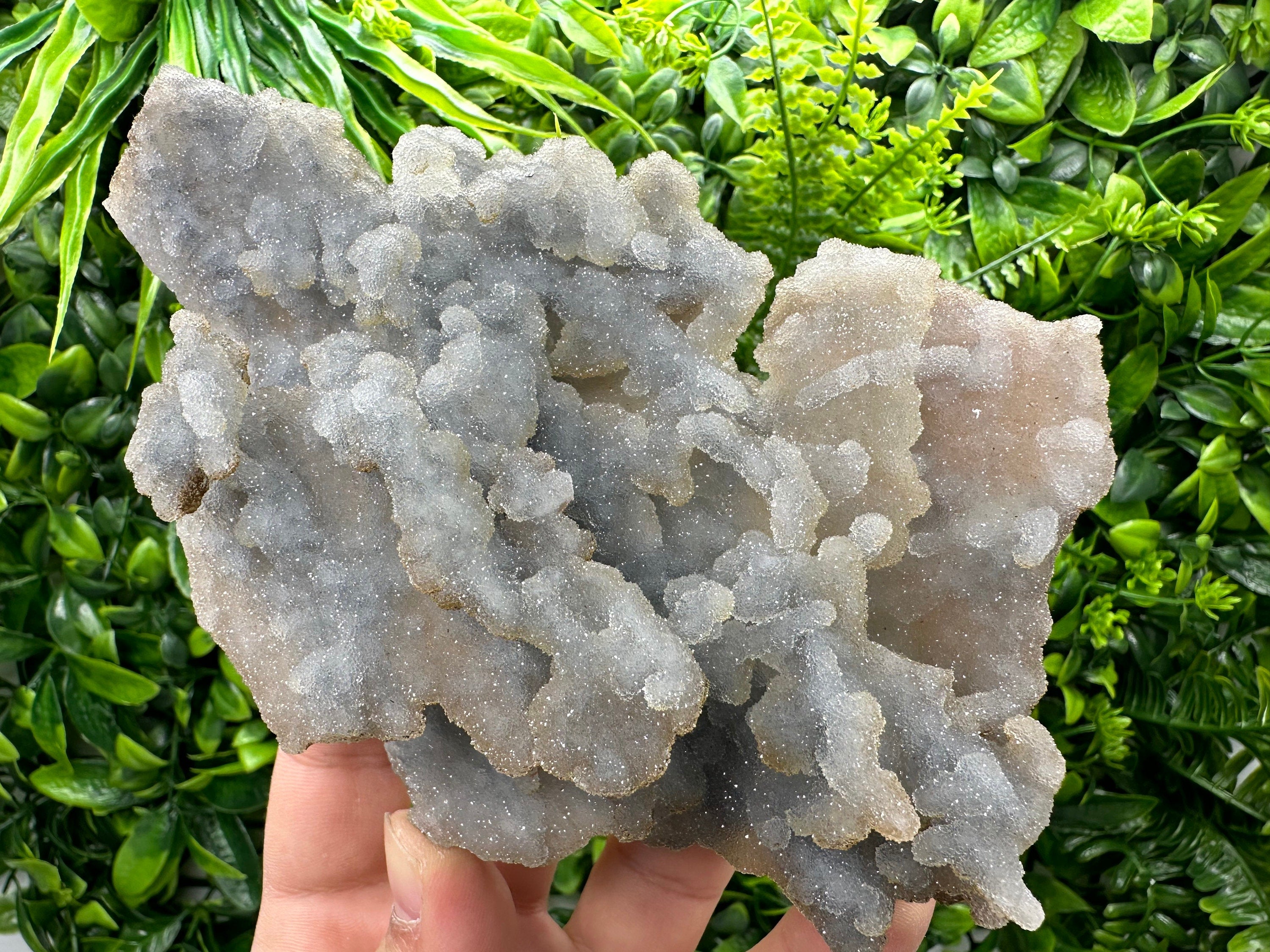 Chalcedony Quartz Cluster with Chlorite, Madan Bulgaria