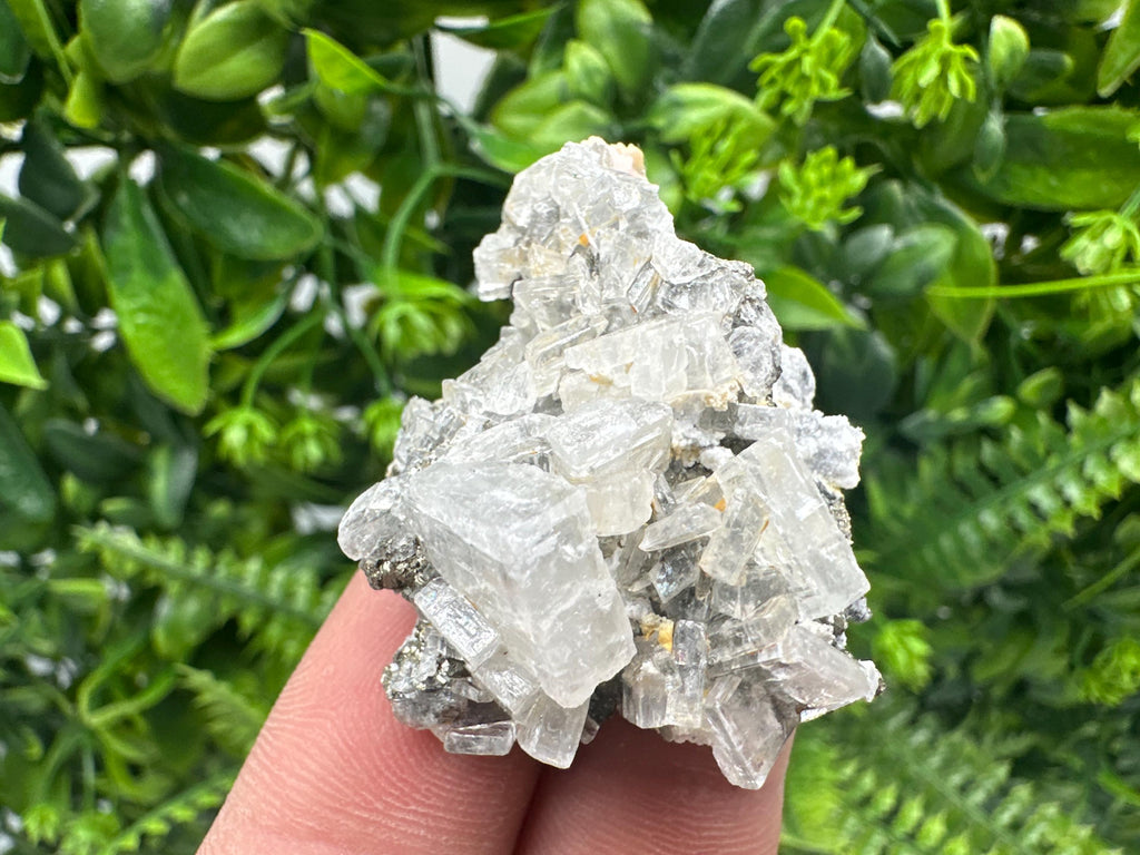 Large Barite Cluster with Marcasite on Chalcedony - Androvo Mine, Bulgaria