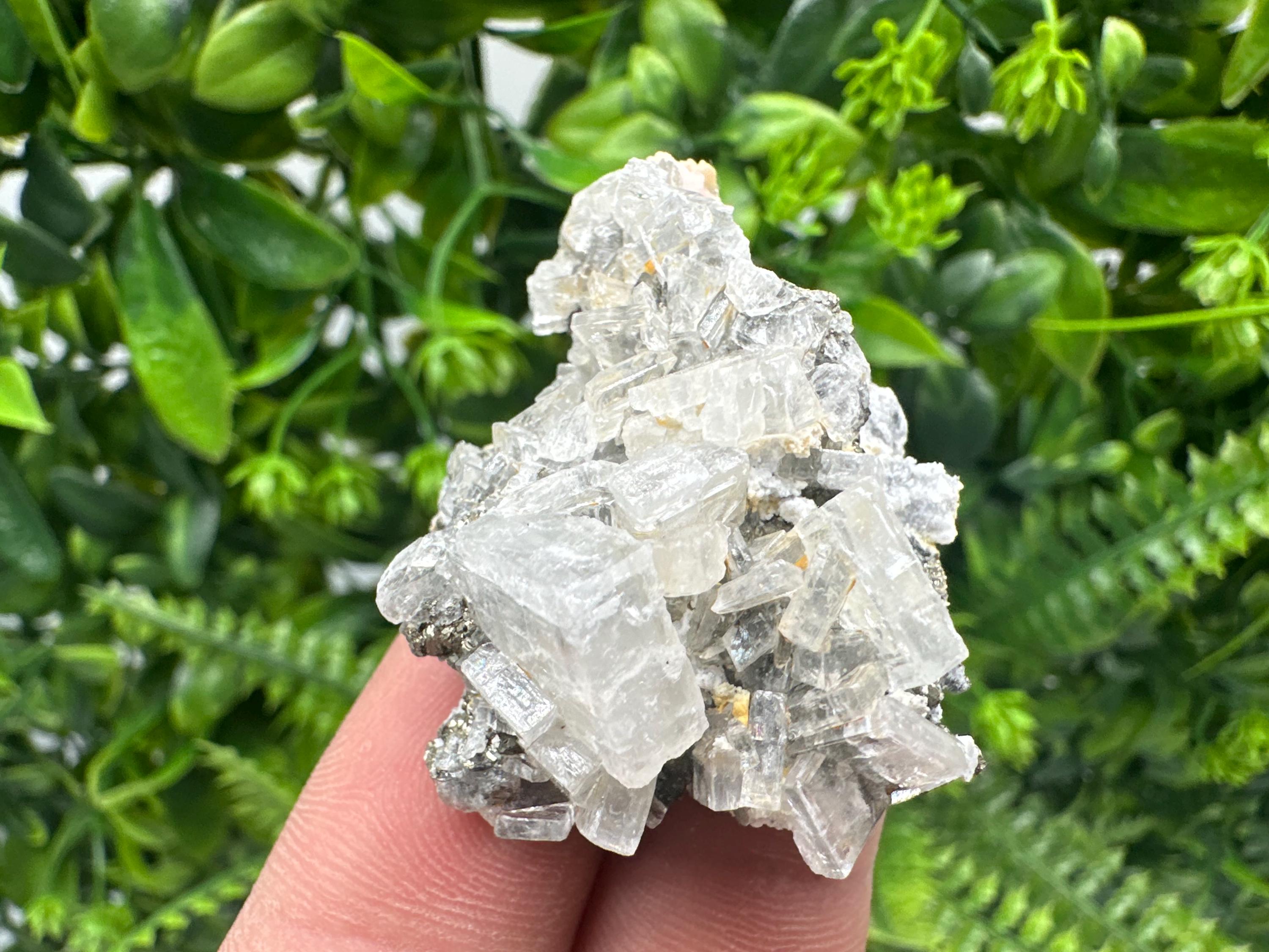 Large Barite Cluster with Marcasite on Chalcedony - Androvo Mine, Bulgaria