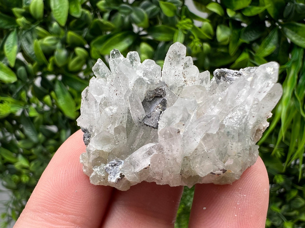 Wonderful Transparent Quartz on Chlorite Matrix,From Borieva mine,Madan,Bulgaria,Quartz,Quartz crystal,mineral specimen,collection quartz