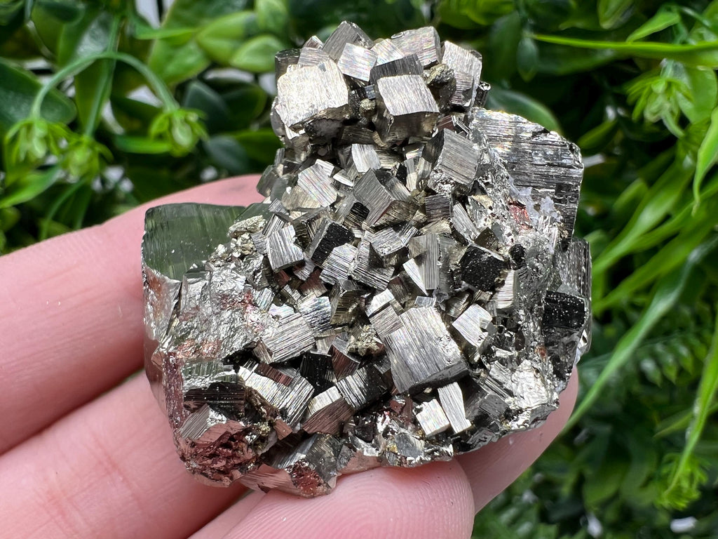 Rare Pyrite Crystal Cluster, Natural Minerals, Home Decor, Bulgaria