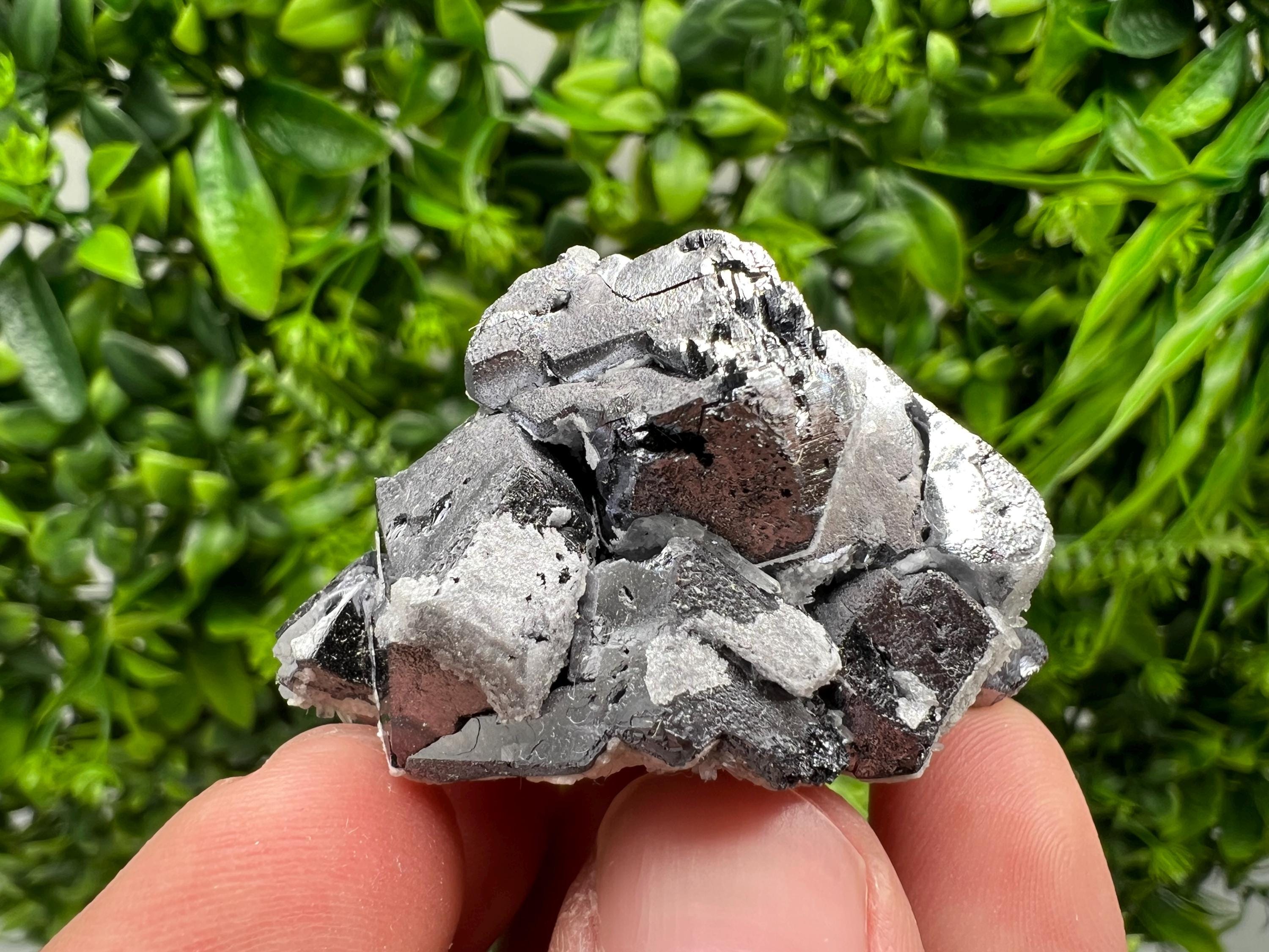 Natural Chalcopyrite with Galena Mineral Specimen, Bulgaria