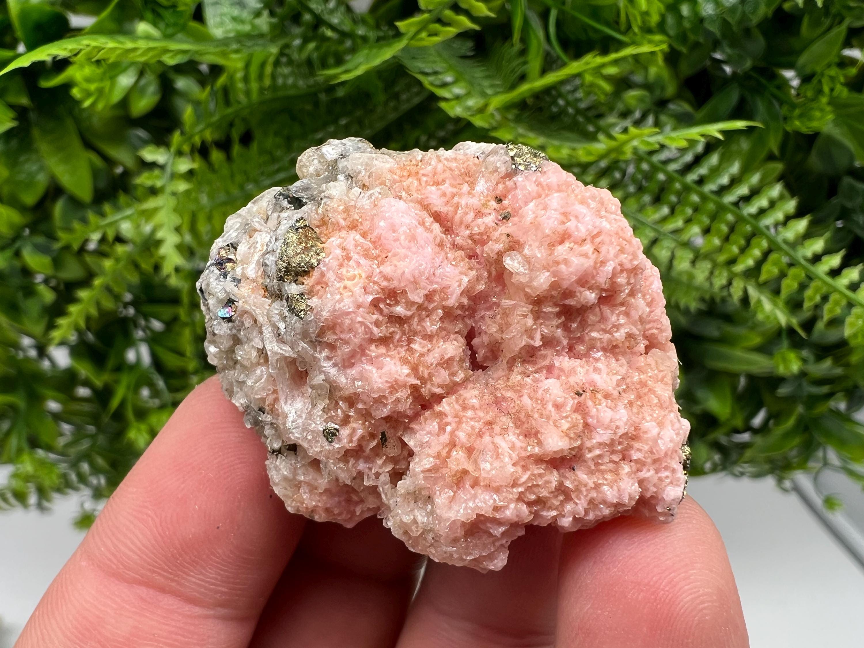 Pink Rhodochrosite Mineral Specimen, Starnica Mine, Bulgaria