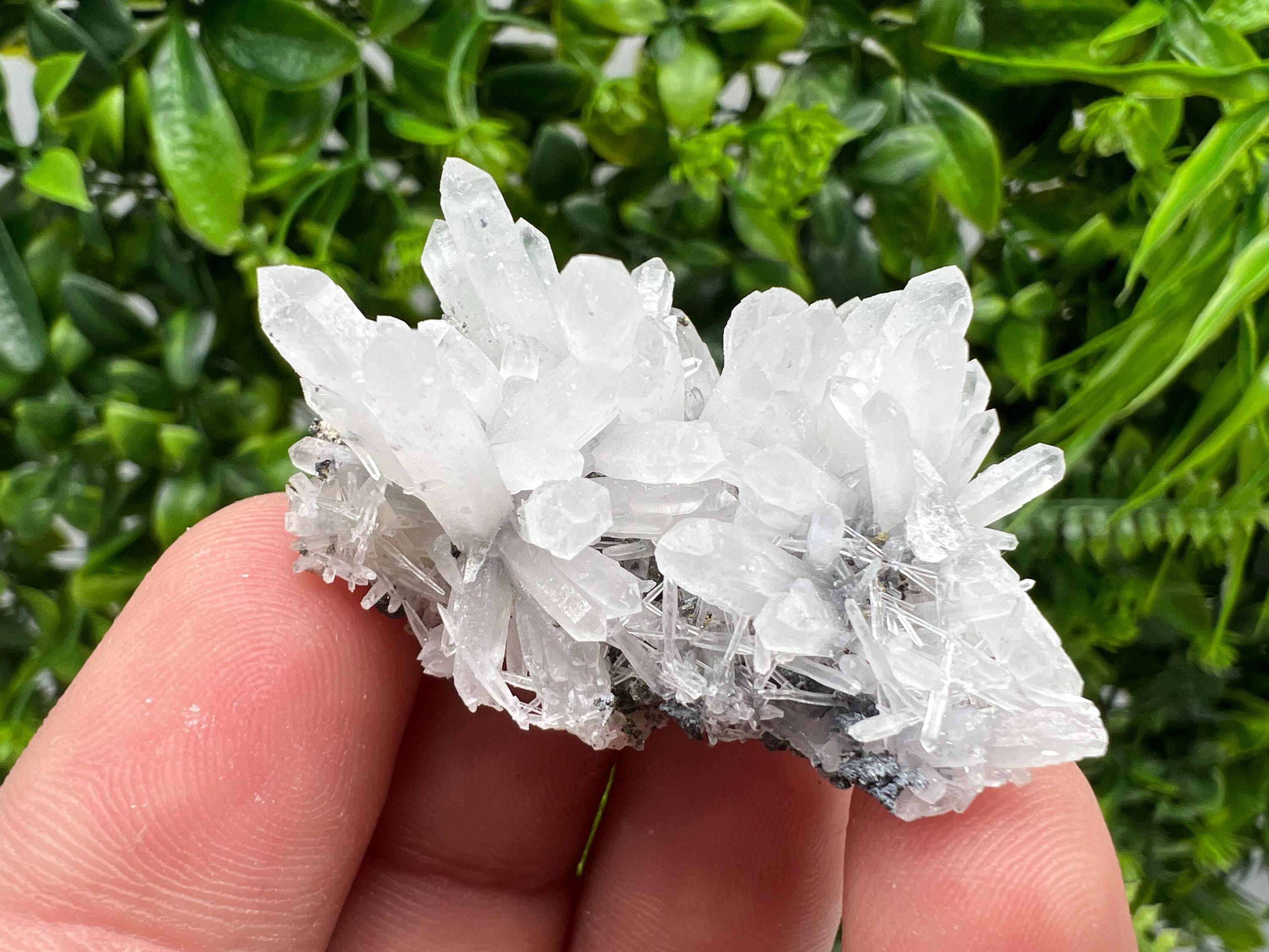 Chlorite Quartz Crystal Specimen, Madan Bulgaria Mineral