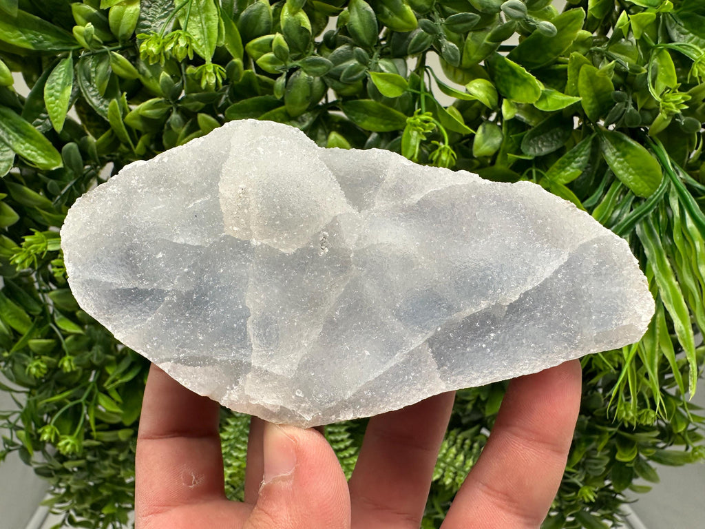 Natural Chalcedony Specimen, India Crystals, Home Decor