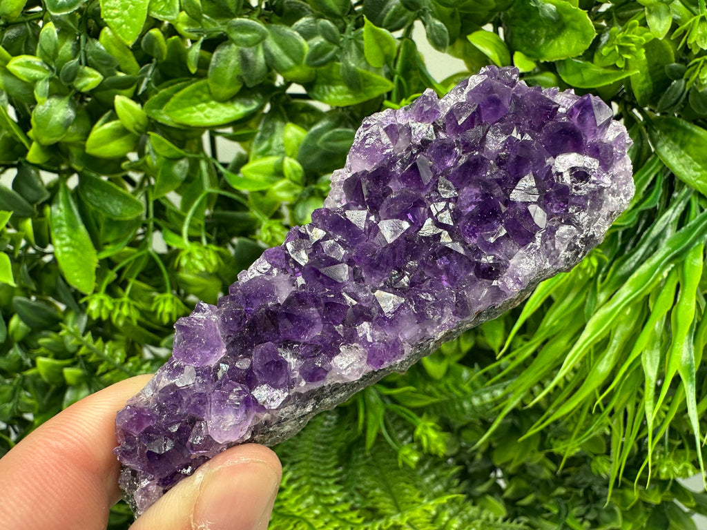 Uruguay Amethyst Cluster: Purple Quartz Crystal, Home Decor